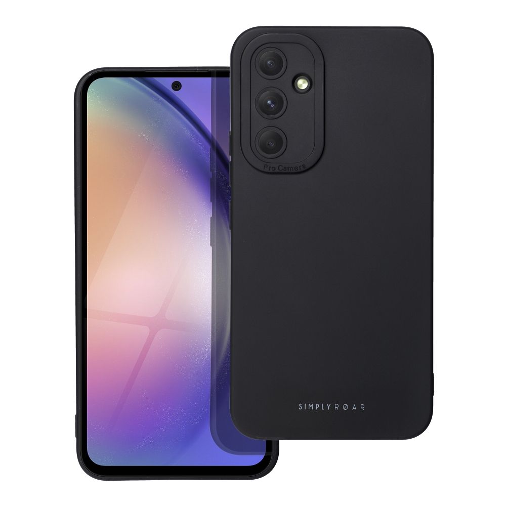 Aizsargvāciņš Samsung Galaxy A54 5G – Roar Luna, melns