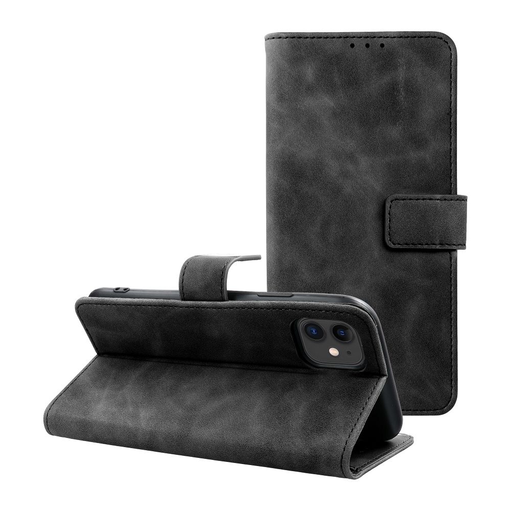 Aizsargvāciņš iPhone 12 / 12 Pro – TENDER, melns