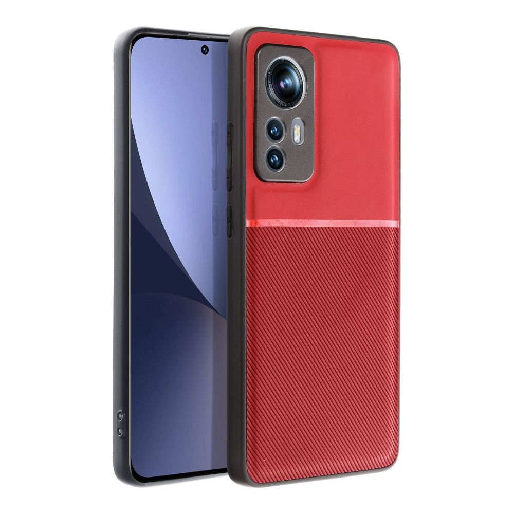 Aizsargvāciņš Xiaomi 12 Lite – NOBLE, sarkans — attēls 2