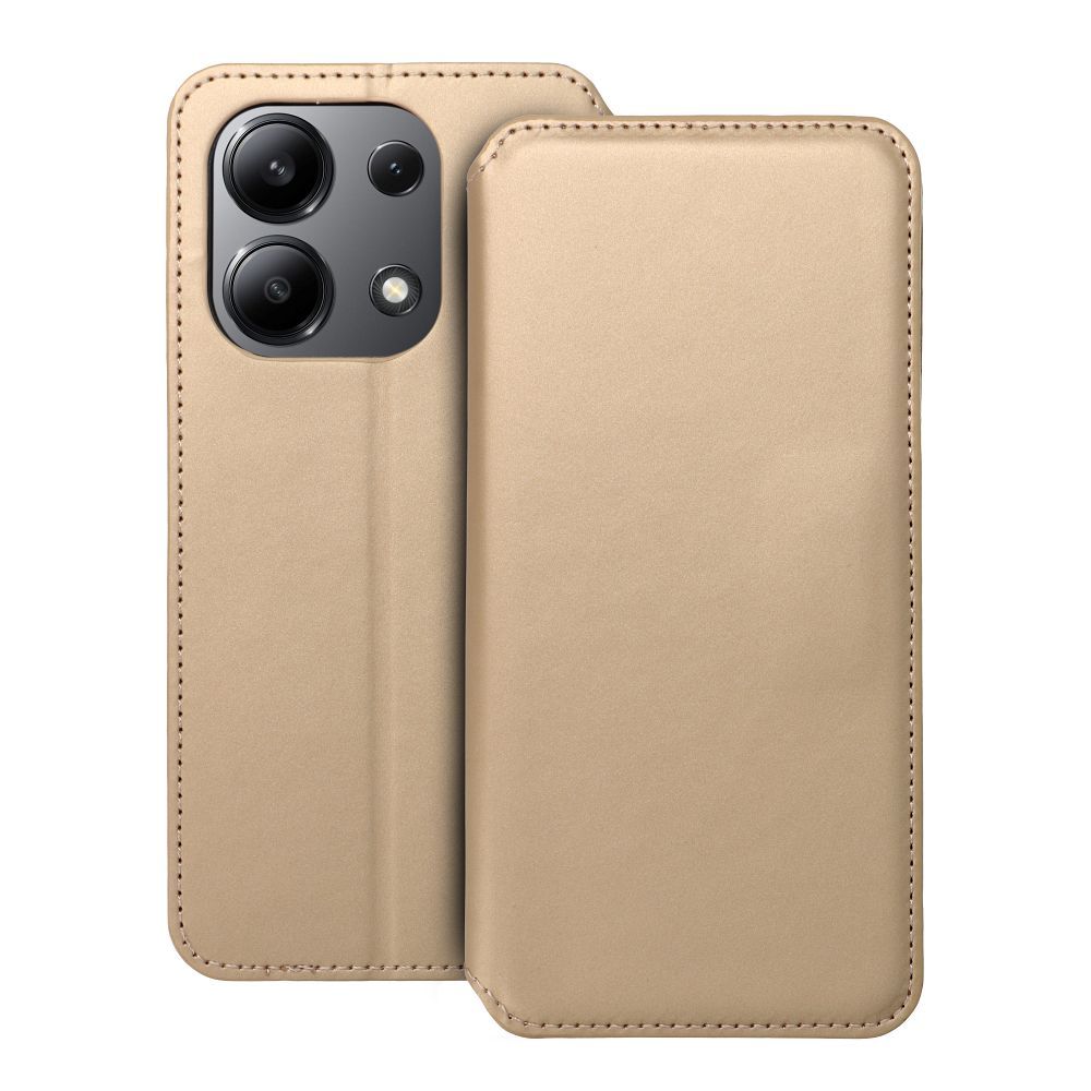 Aizsargvāciņš Xiaomi Redmi Note 13 4G – DUAL POCKET, zelta