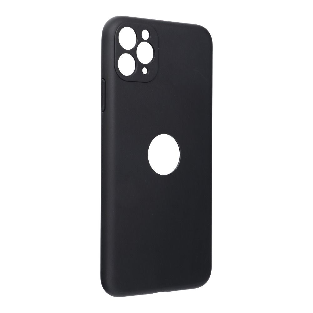 Aizsargvāciņš iPhone 11 Pro Max – SOFT, melns — attēls 4