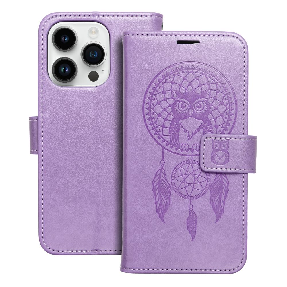 Aizsargvāciņš iPhone 14 Pro dreamcatcher – MEZZO, violets