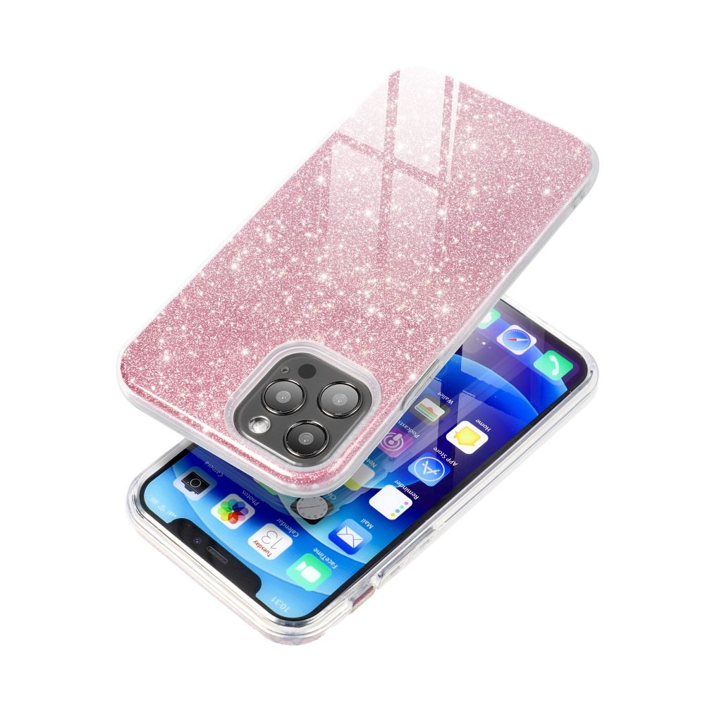 Aizsargvāciņš iPhone 14 Pro – SHINING, rozā — attēls 2