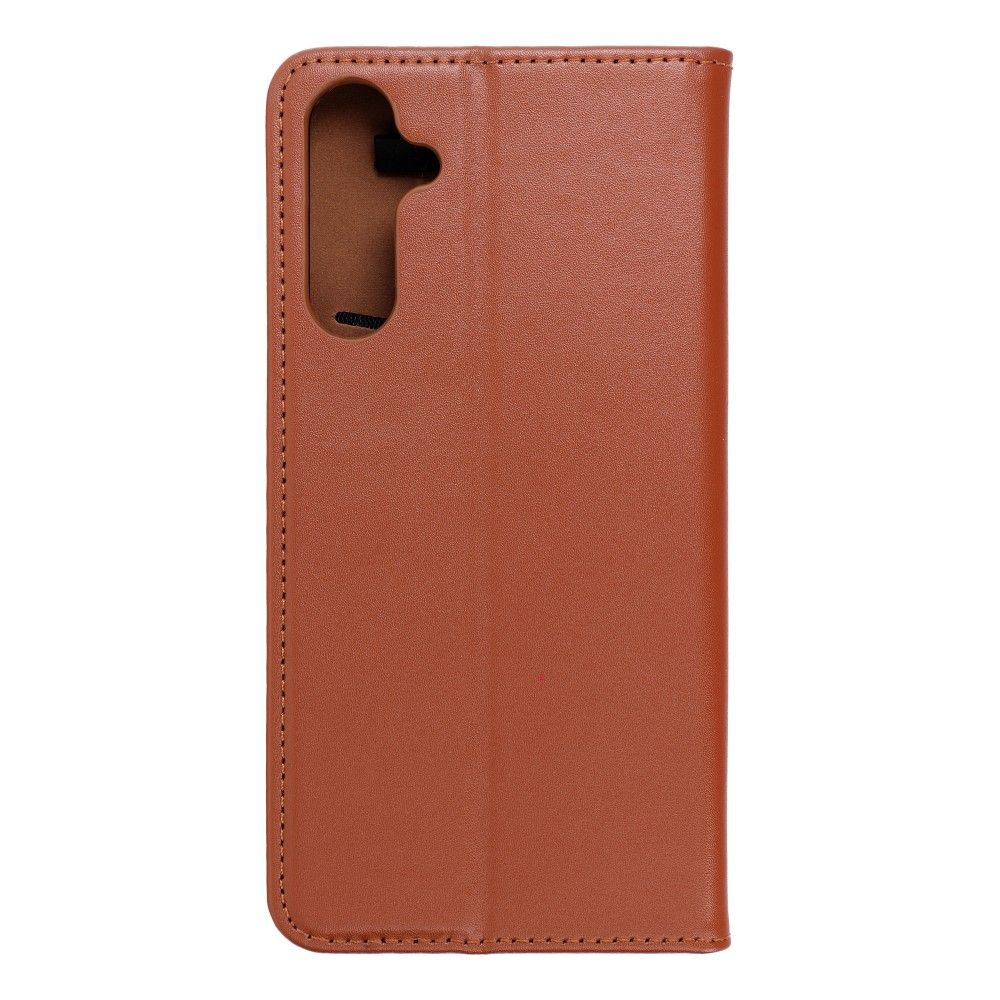 Aizsargvāciņš Samsung A25 5G – SMART PRO leather, brūns — attēls 2