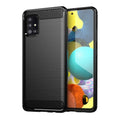 Aizsargvāciņš Samsung A71 – CARBON, melns