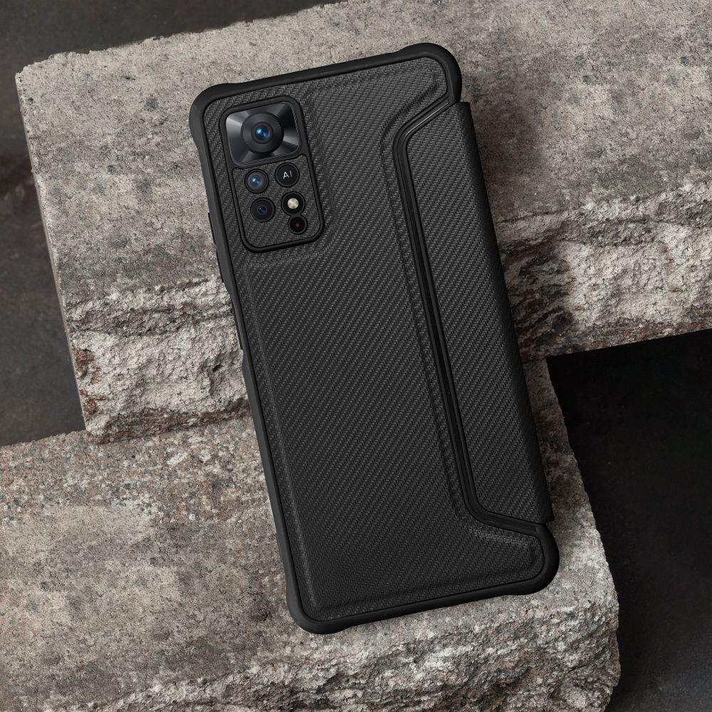 Aizsargvāciņš Xiaomi Redmi 10C – RAZOR, melns — attēls 3