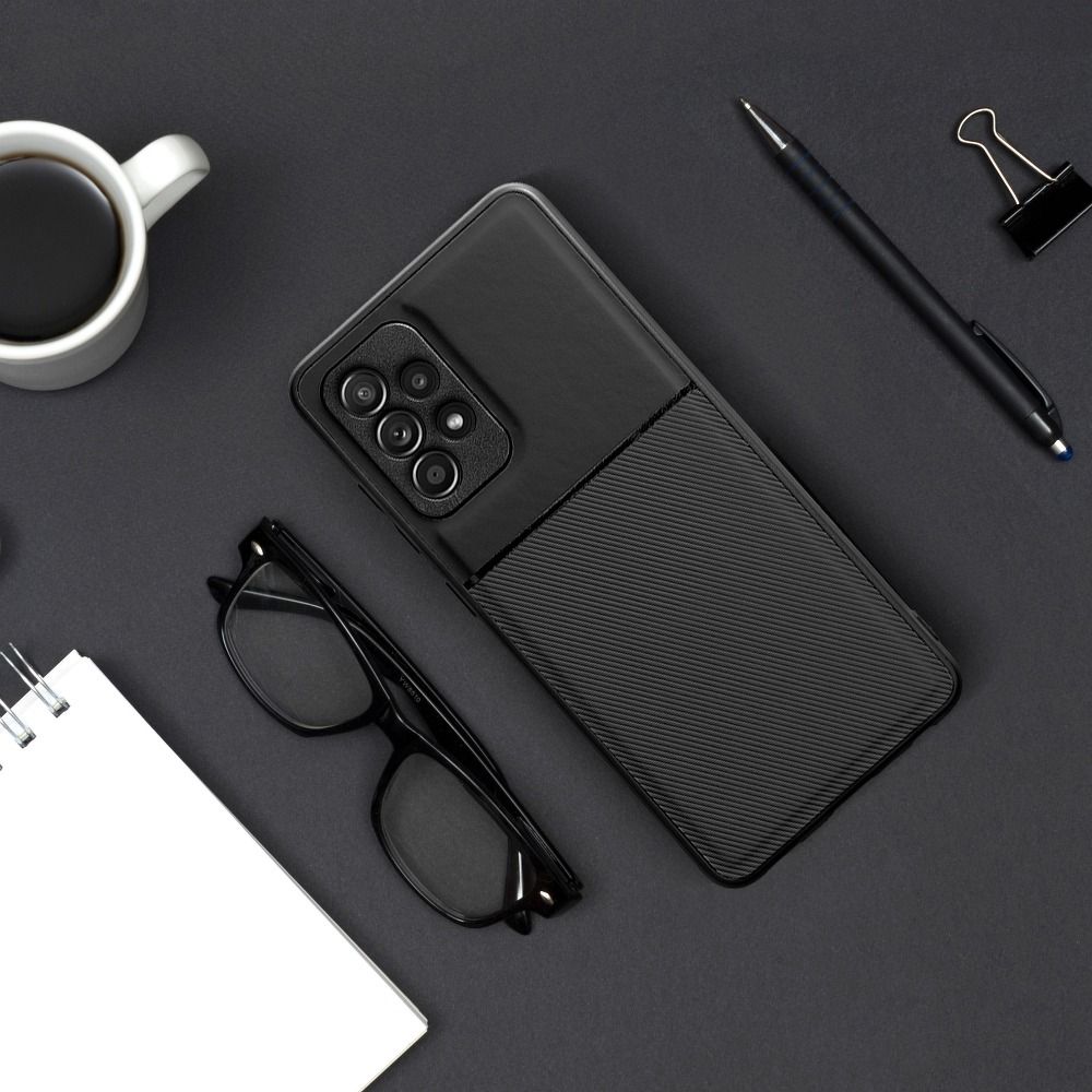 Aizsargvāciņš Samsung A32 5G – NOBLE, melns — attēls 4