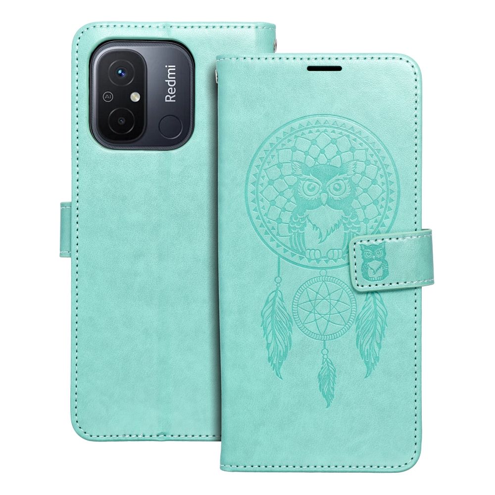 Aizsargvāciņš Xiaomi Redmi 12C dreamcatcher – MEZZO, zaļš