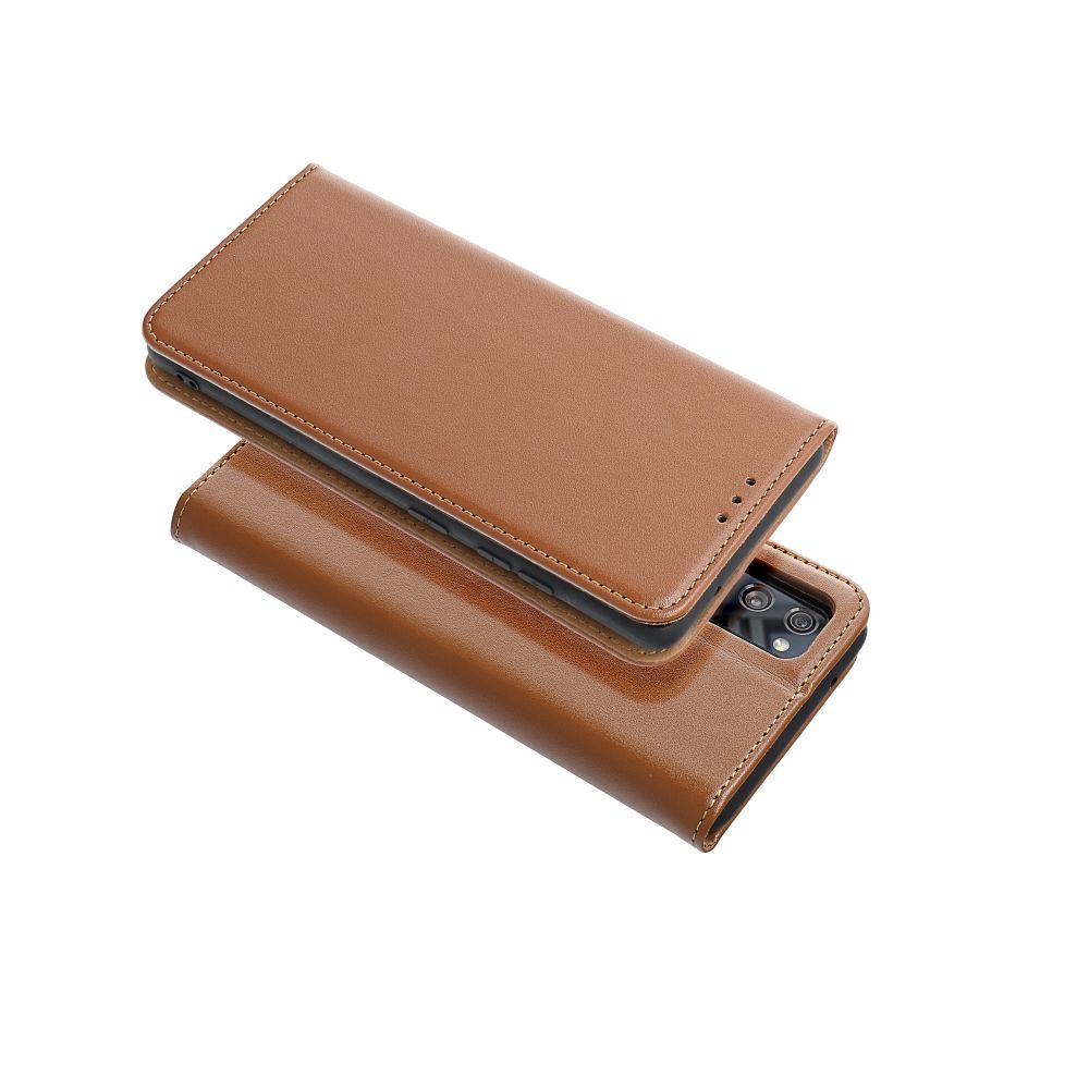 Aizsargvāciņš Samsung A16 5G – SMART PRO leather, brūns — attēls 4