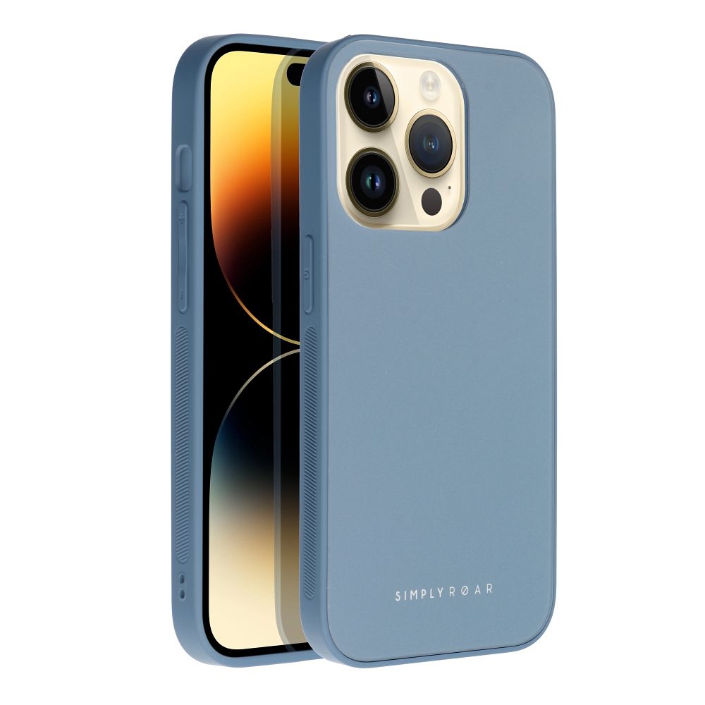 Aizsargstikls iPhone 14 Pro – Roar Matte, zils — attēls 3