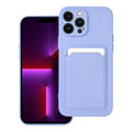 Aizsargvāciņš iPhone 13 Pro Max – CARD, violets