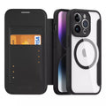 Aizsargvāciņš iPhone 14 Pro – DUX DUCIS wallet SKIN X PRO compatible with MagSafe, melns