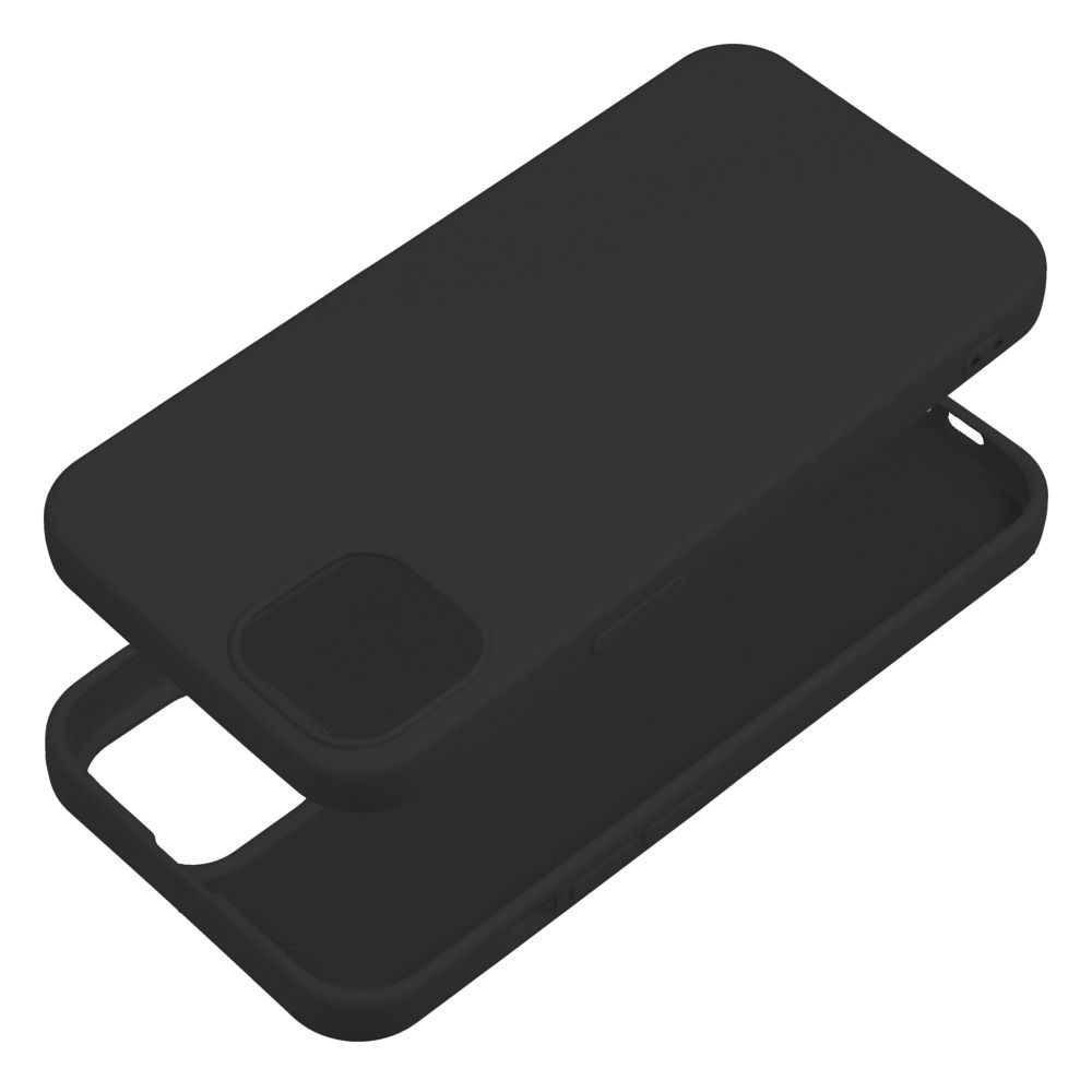 Aizsargvāciņš iPhone 13 – SILICONE, melns — attēls 3