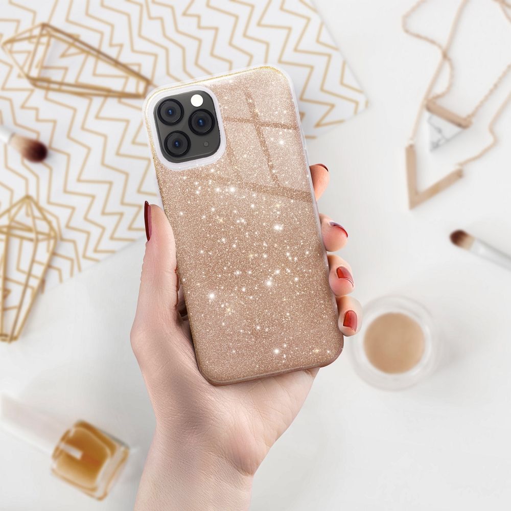 Aizsargvāciņš iPhone 14 Pro – SHINING, zelta — attēls 3