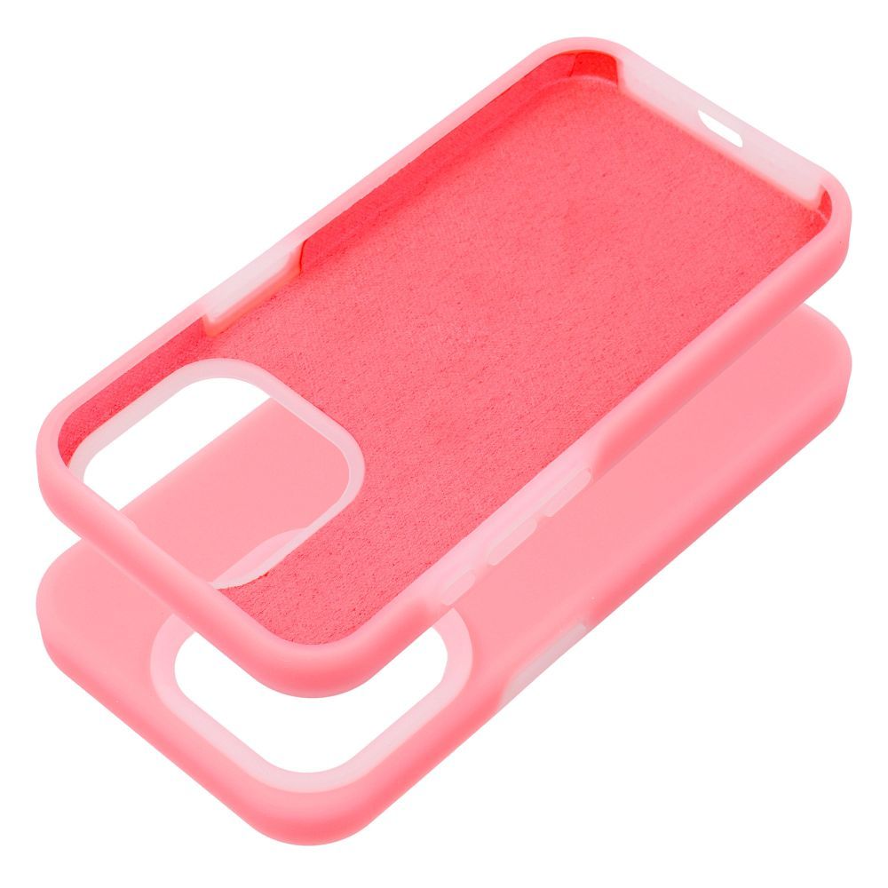 Aizsargvāciņš iPhone 15 Pro – CANDY, rozā — attēls 3