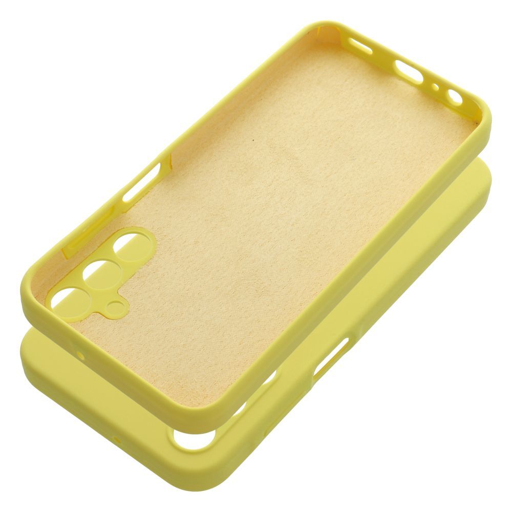 Aizsargvāciņš Samsung A15 5G / A15 4G lemon – SILICONE 2mm — attēls 2