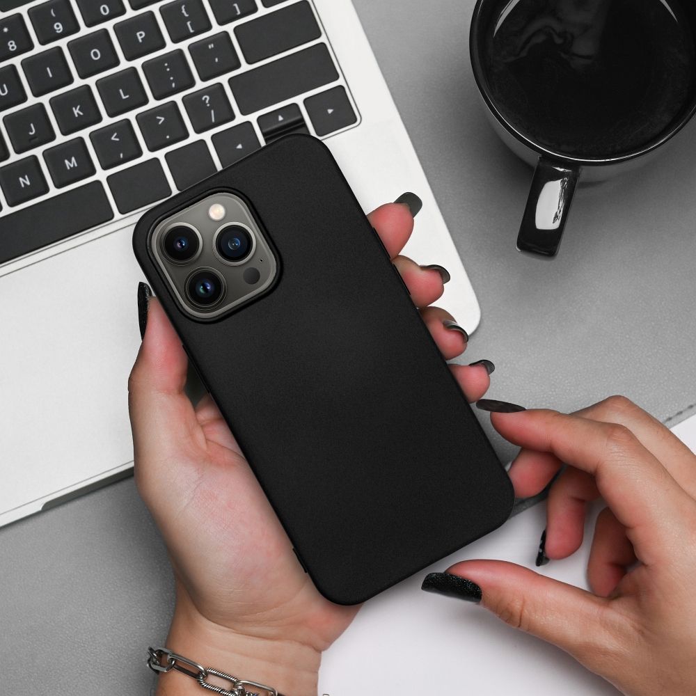 Silicone aizsargvāciņš Xiaomi Redmi A7 Pro, melns