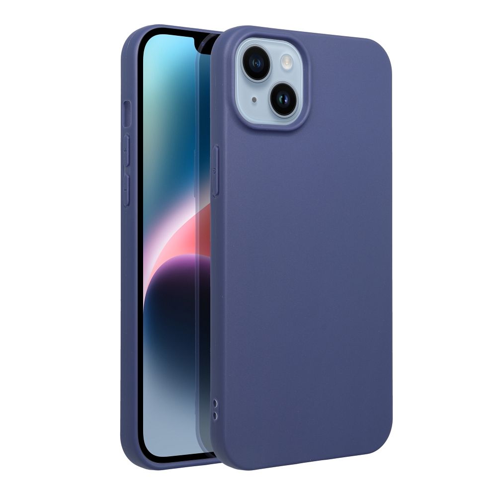Aizsargvāciņš iPhone 15 Pro – MATT, zils — attēls 2