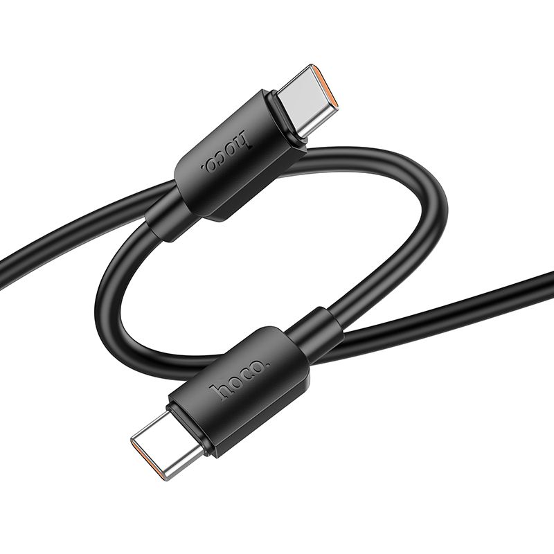 Kabelis HOCO cable Type C to Type C PD 6A 100W X96 1 m black