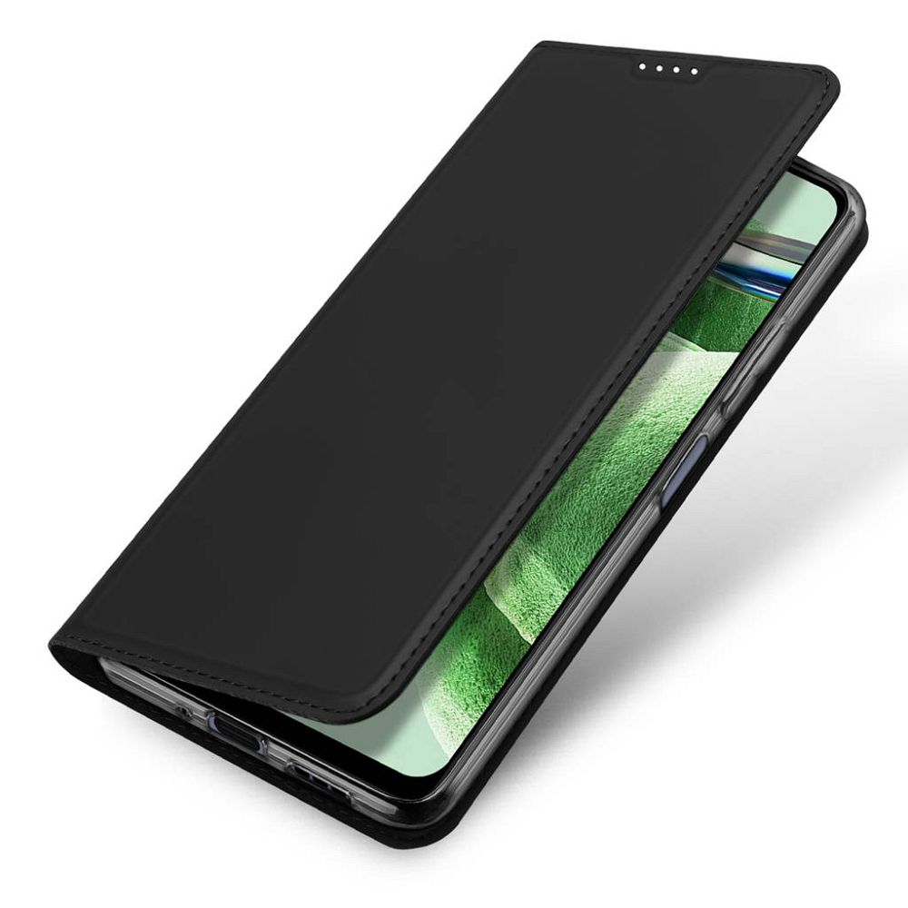 Aizsargvāciņš Redmi Note 12 5G – DUX DUCIS Skin Pro - Smooth Leather, melns — attēls 4