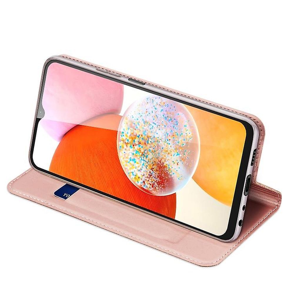 Aizsargvāciņš Samsung A15 5G rose – DUX DUCIS wallet SKIN PRO — attēls 2