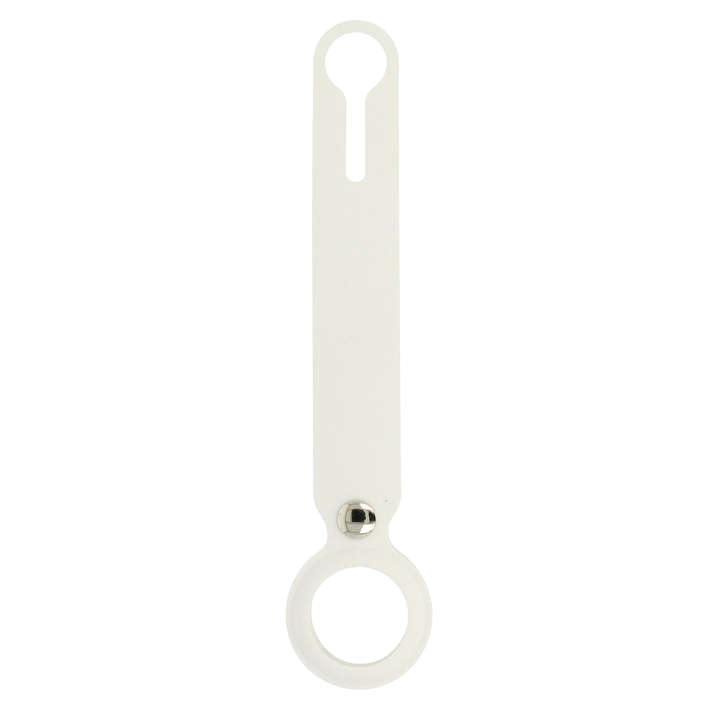 Silicone loop for Airtag white — attēls 4