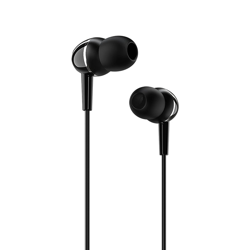 Mikrofons Borofone Earphones BM36 Acura with microphone black — attēls 2