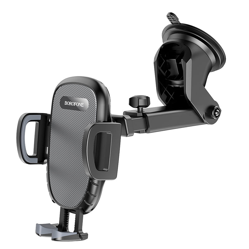 Borofone Car holder BH53 Windy with windshield mount black — attēls 2