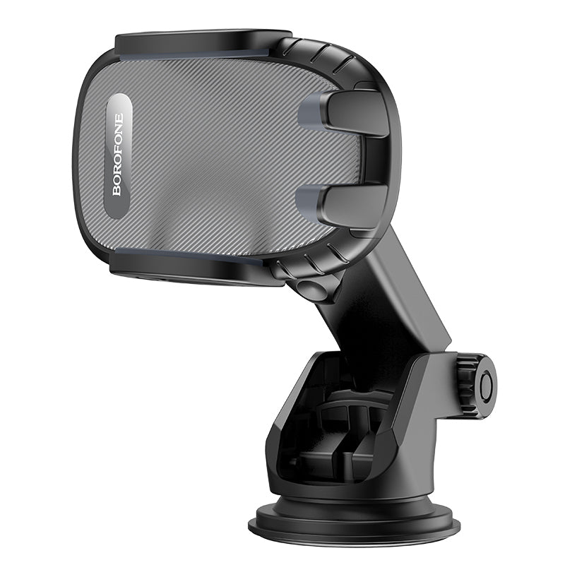 Borofone Car holder BH53 Windy with windshield mount black — attēls 4