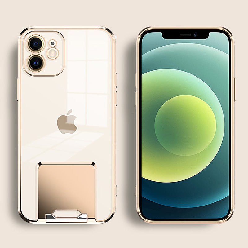 Aizsargvāciņš iPhone 11 Pro – Tel Protect Kickstand Luxury, violets — attēls 2