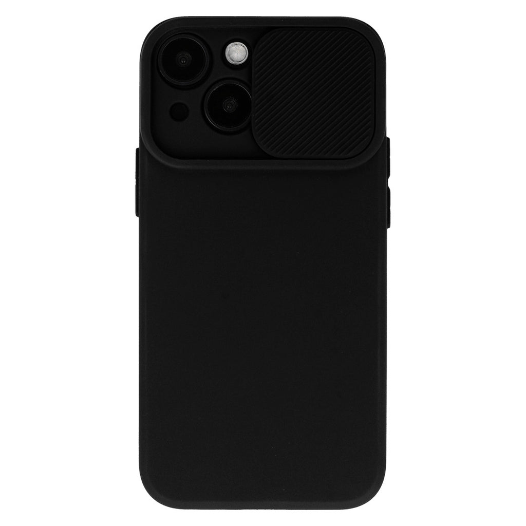 Aizsargvāciņš iPhone 14 Pro Max – Camshield Soft, melns — attēls 2