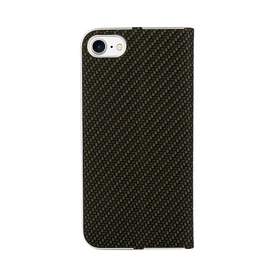 Aizsargvāciņš iPhone 11 Pro – Vennus CARBON with frame, melns — attēls 2