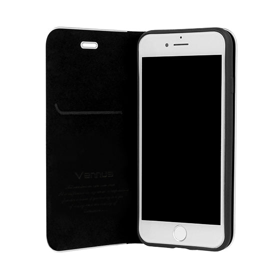 Aizsargvāciņš iPhone 11 Pro – Vennus CARBON with frame, melns — attēls 4