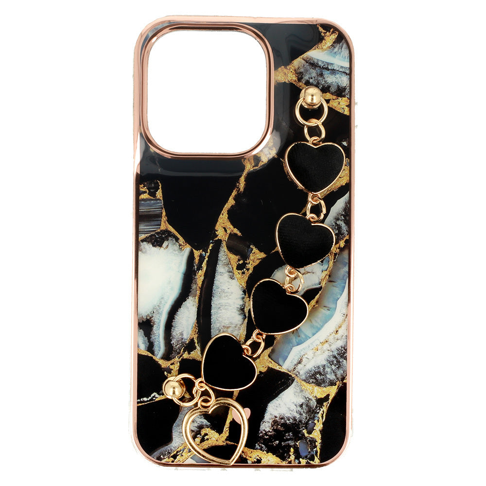 Aizsargvāciņš iPhone 14 Plus design 1 – Trend, melns — attēls 4