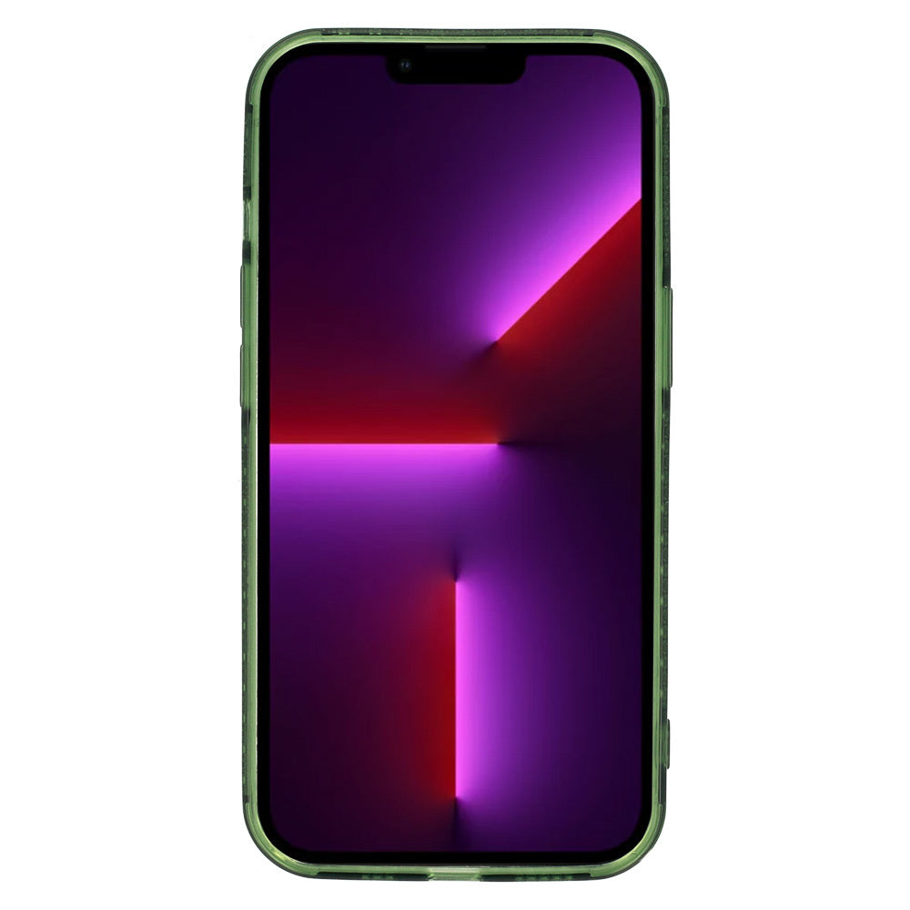 Crystal Diamond 2 mm aizsargvāciņš iPhone 12, zaļš