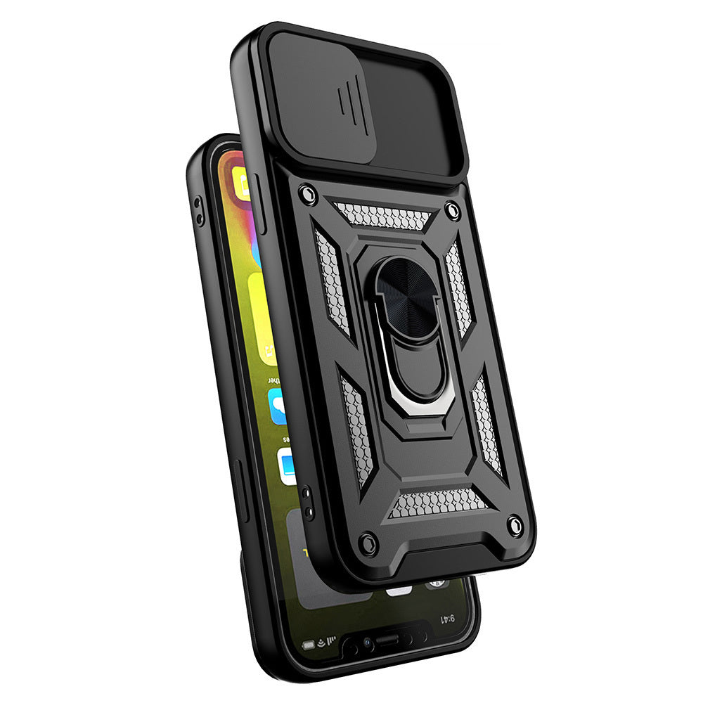 Aizsargvāciņš Samsung Galaxy S23 Plus – Slide Camera Armor, melns — attēls 4