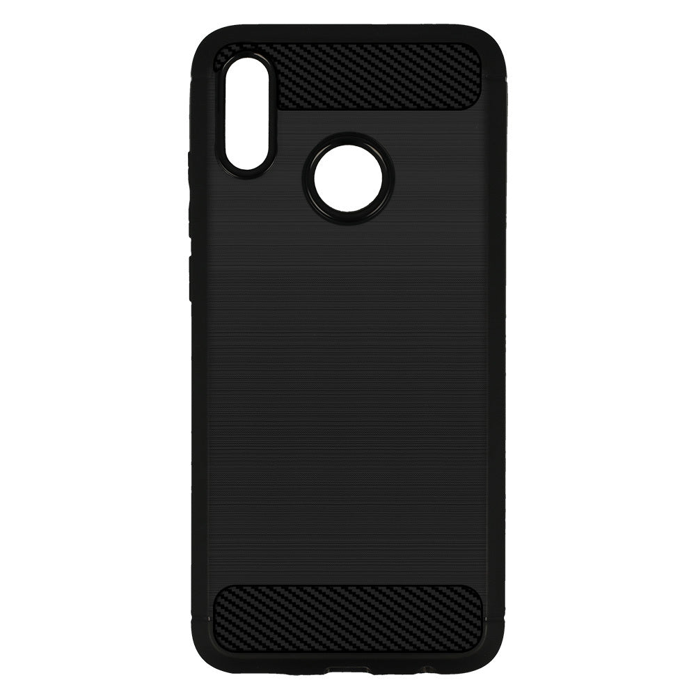 Aizsargvāciņš HUAWEI P SMART 2019 – Back CARBON, melns — attēls 2
