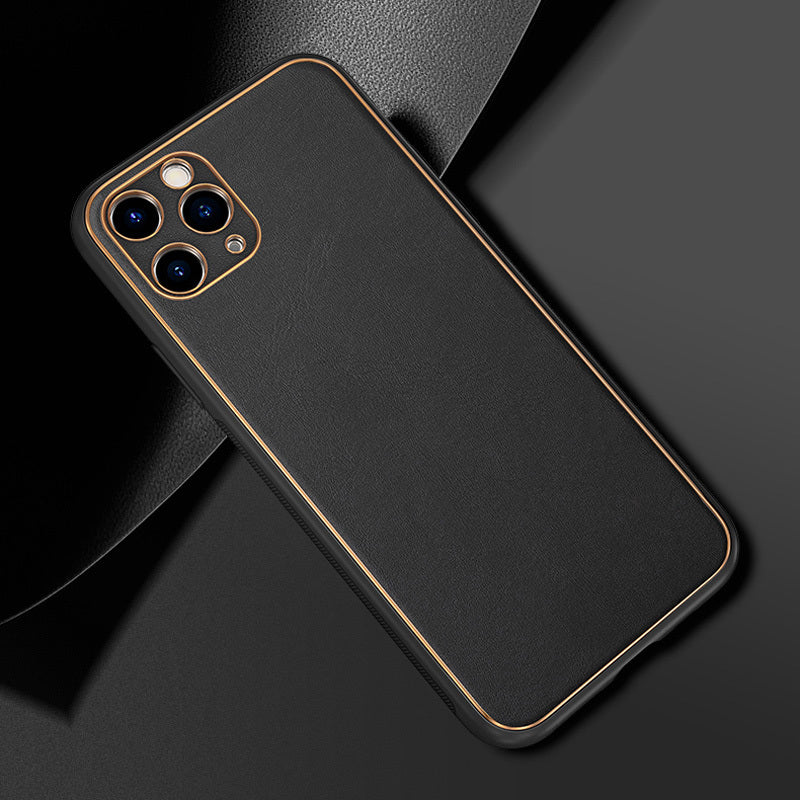 Aizsargvāciņš iPhone 13 Pro Max – TEL PROTECT Luxury, melns — attēls 4