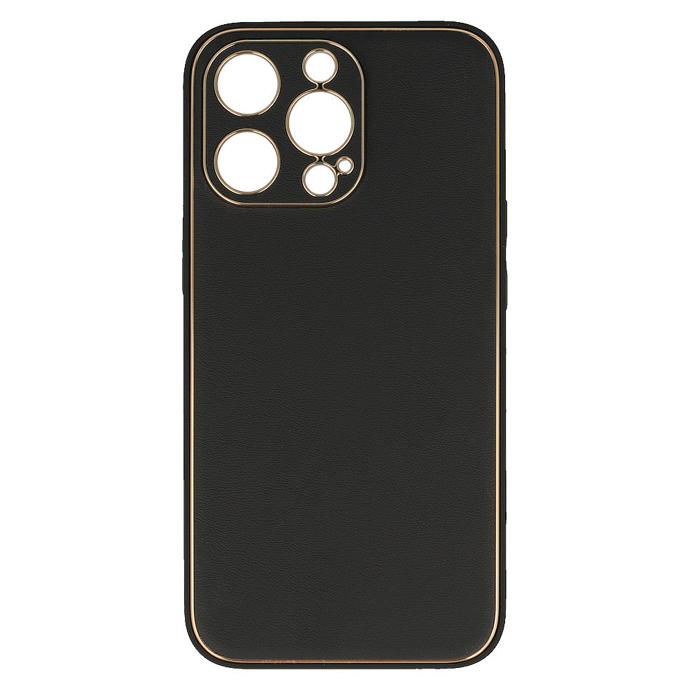 Aizsargvāciņš iPhone 13 Pro Max – TEL PROTECT Luxury, melns — attēls 2