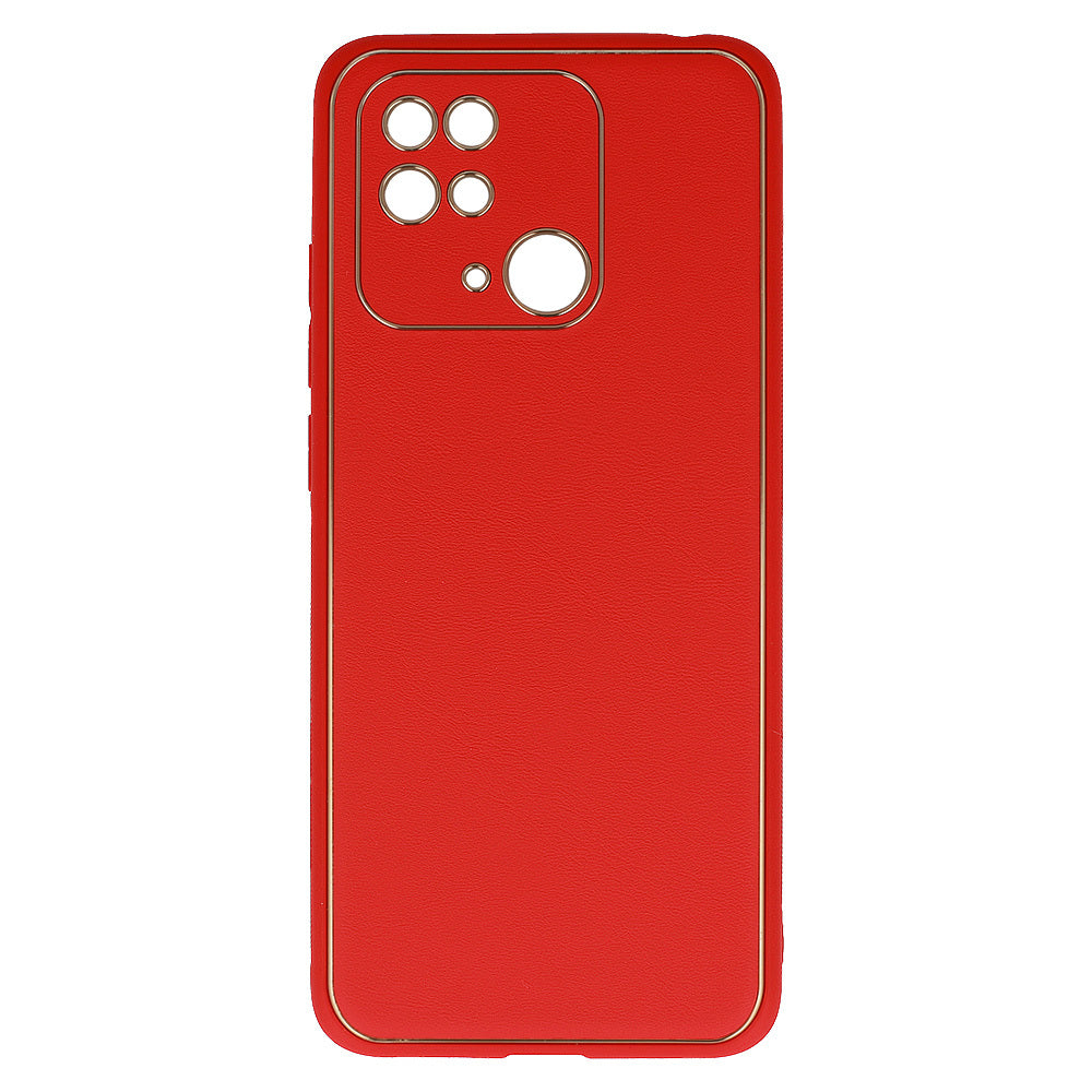 Aizsargvāciņš Xiaomi Redmi 10C – TEL PROTECT Luxury, sarkans — attēls 2