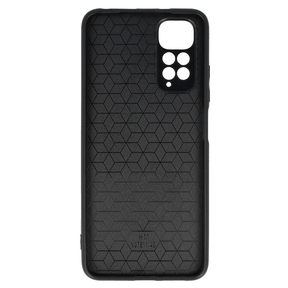 Aizsargvāciņš Xiaomi Redmi Note 11 Pro/Note 11 Pro 5G Black with red stripe – Tel Protect CARBON — attēls 3
