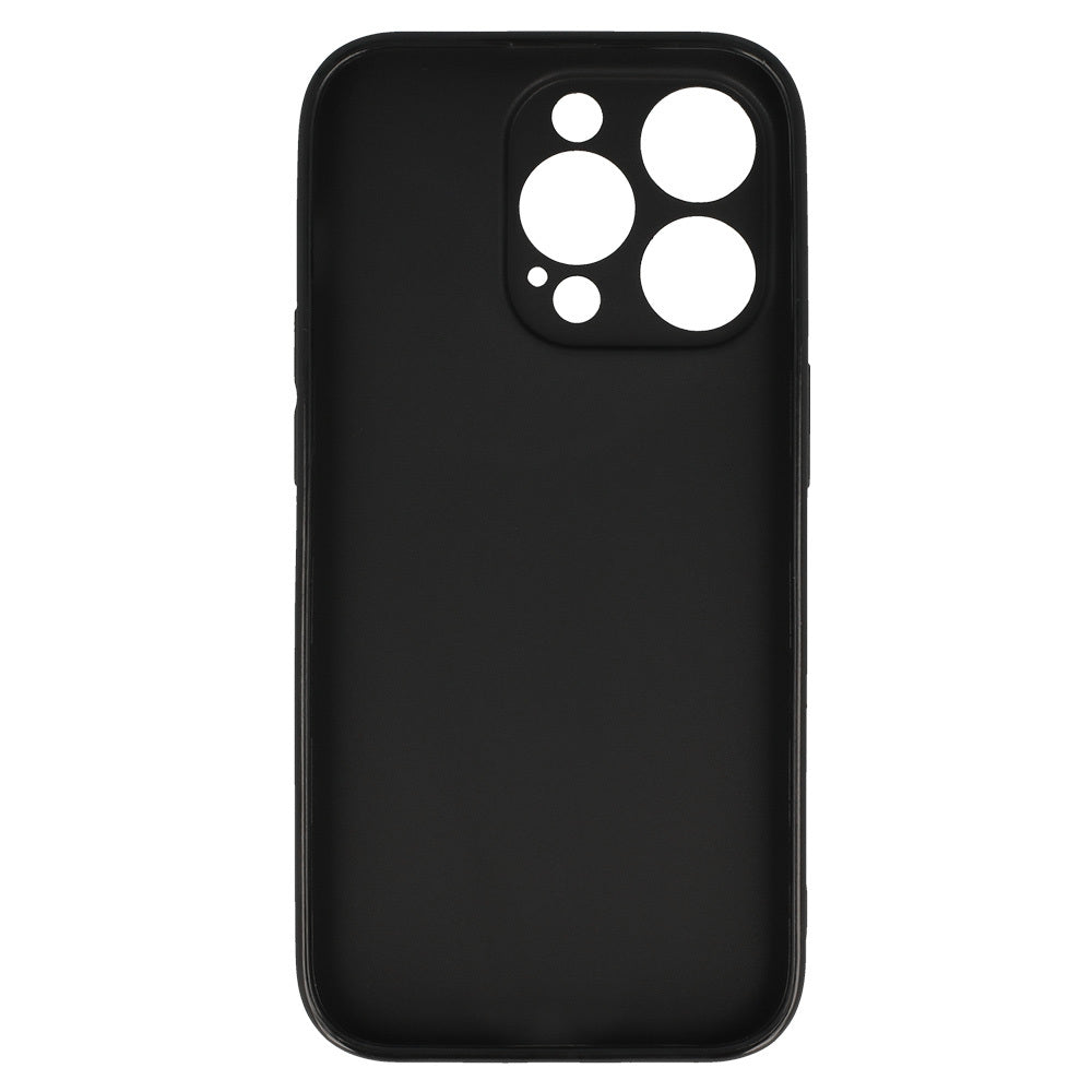 Aizsargvāciņš iPhone 14 PRO – Back MATT, melns — attēls 3