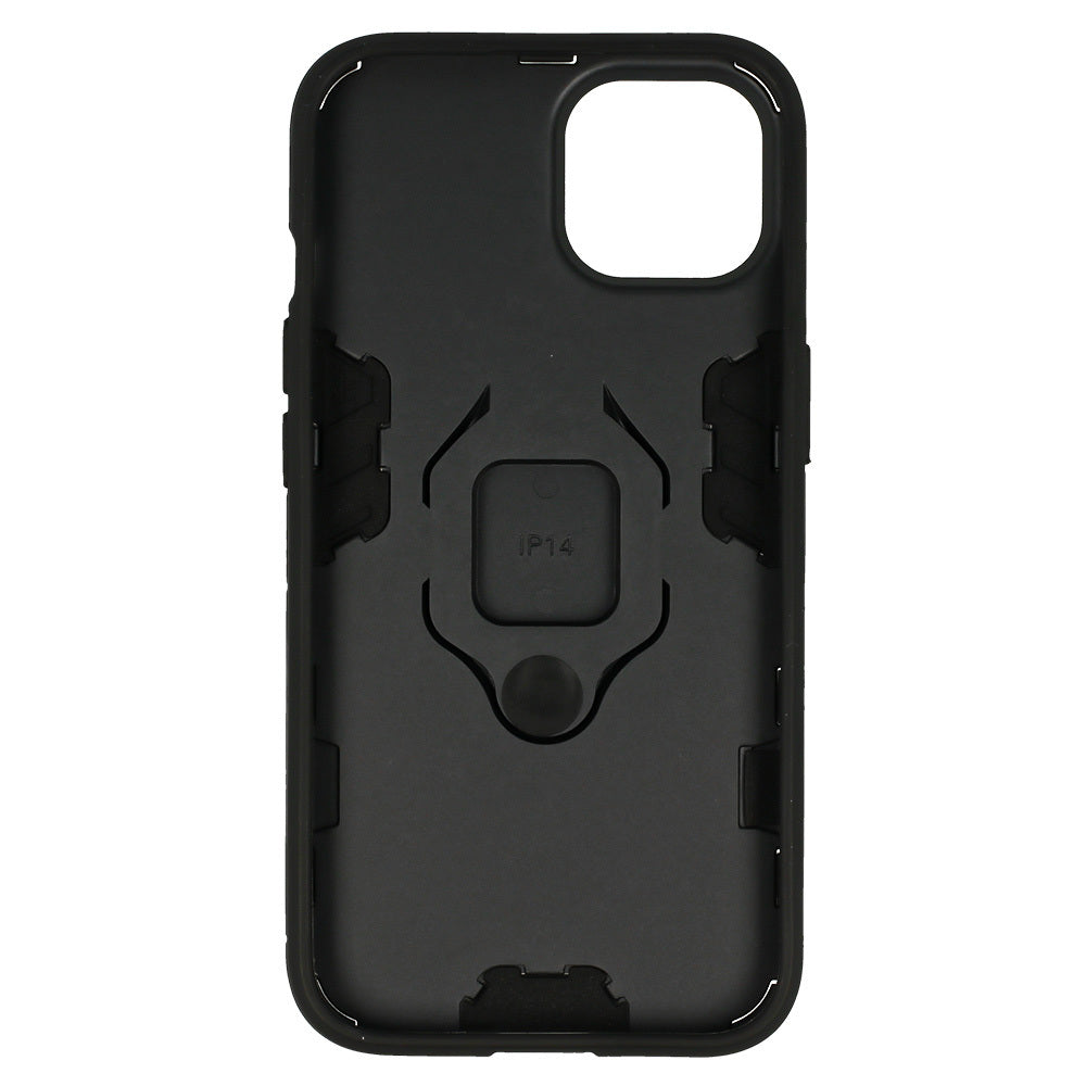 Aizsargvāciņš iPhone 14 Plus – Ring Armor, melns — attēls 3