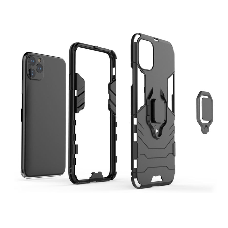 Aizsargvāciņš Xiaomi Redmi Note 12 5G/Poco X5 – Ring Armor, melns — attēls 4