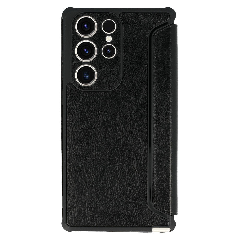 Aizsargvāciņš Samsung Galaxy A54 5G – Razor Leather, melns — attēls 2