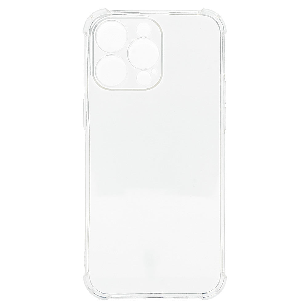 Aizsargvāciņš iPhone 15 PRO – Clin Anti Shock 1,5mm, caurspīdīgs — attēls 2