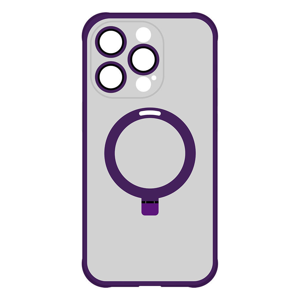 Aizsargvāciņš iPhone 15 Plus – Tel Protect Magical Magsafe Stand, violets — attēls 4