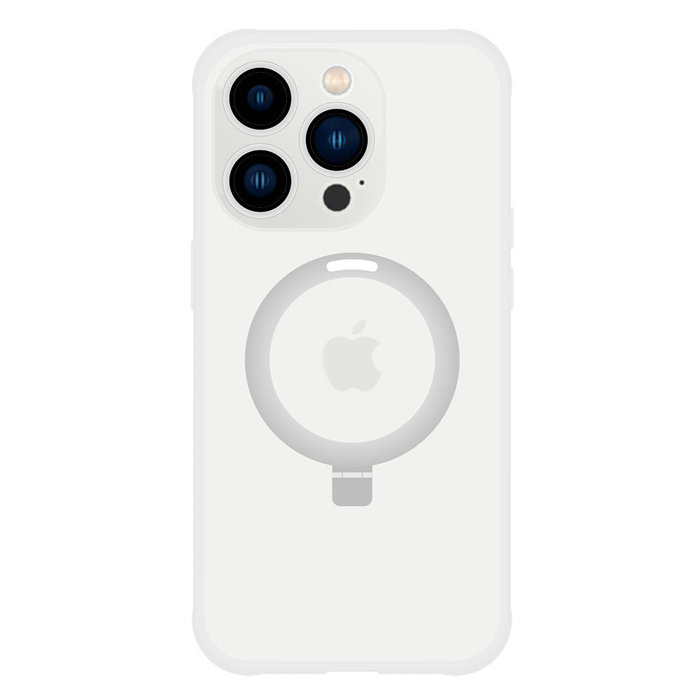 Aizsargvāciņš iPhone 15 Pro Max – Tel Protect Magical Magsafe Stand, sudraba — attēls 2
