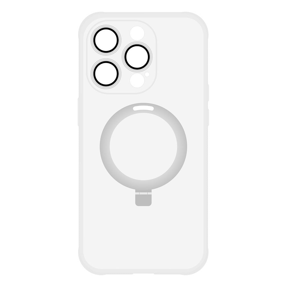 Aizsargvāciņš iPhone 15 Pro Max – Tel Protect Magical Magsafe Stand, sudraba — attēls 4