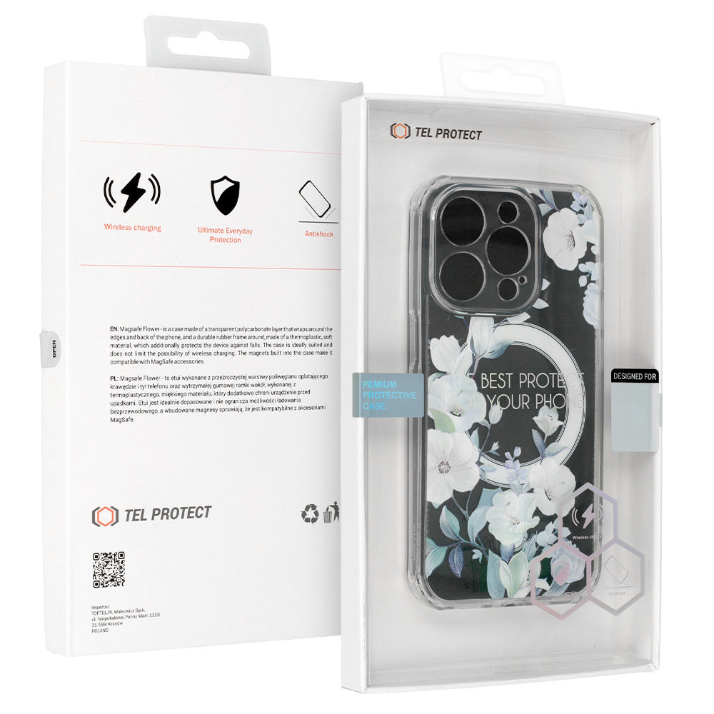 Tel Protect Flower MagSafe vāciņš iPhone 12 Pro, dizains 4 — attēls 7